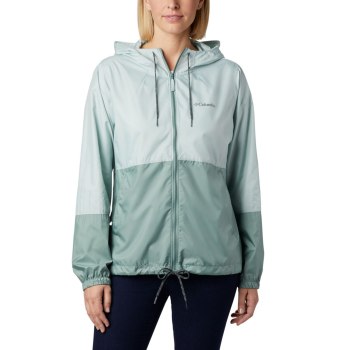 Columbia Flash Forward Windbreaker, Chamarras Verdes Para Mujer | 794163-MWC